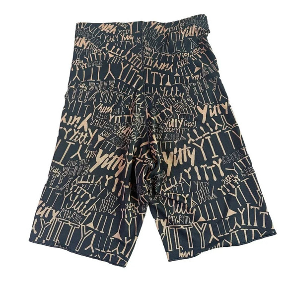 Yitty by Fabletics Lizzo Mesh Me Smoothing High Waist Shorts Logo Size Medium - Picture 6 of 10